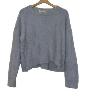 Cloth & Stone Blue Gray Long Sleeve Sweater Sz. L